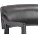 Keagan 41.5 inch Brentwood Charcoal Leather Barstool